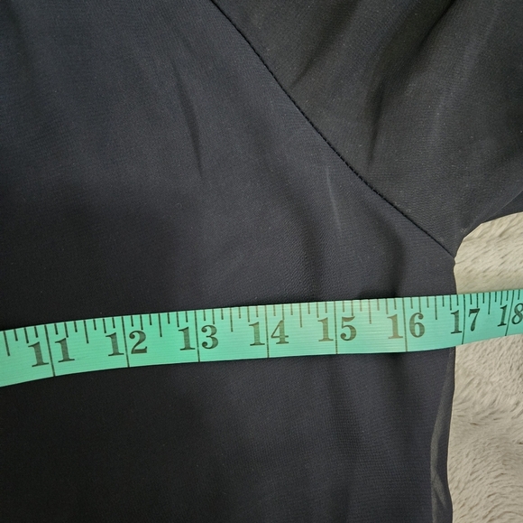 Navy Blue Aztec Embroidered Midi Dress. Size Small - Picture 11 of 12